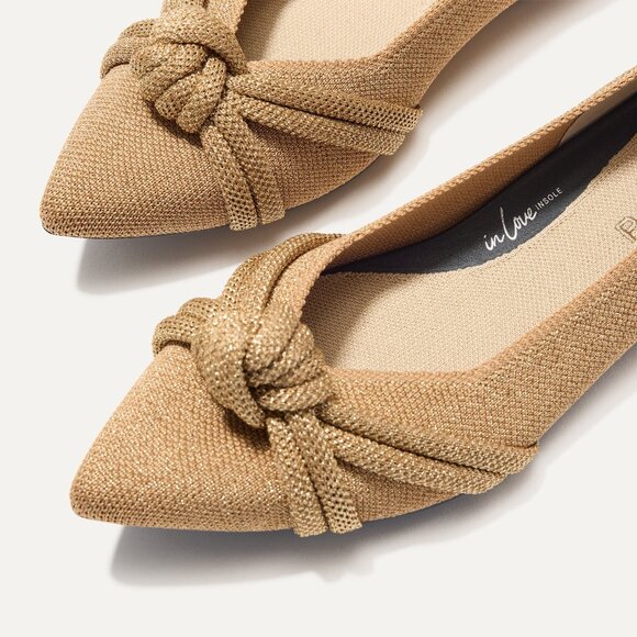 Rothy's The Knot Point II - Goldstone Size 8 - Picture 2 of 3